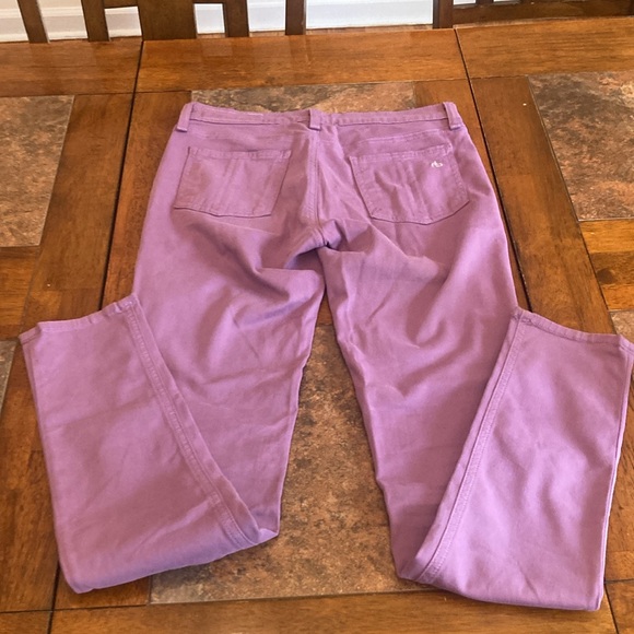 Rag & Bone Legging Stretch Material Jeans Size 27 Lavender - Picture 3 of 12